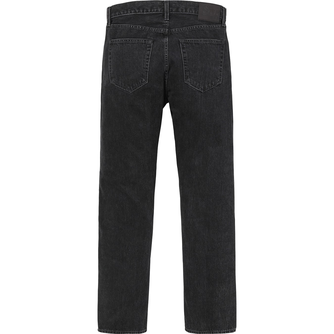 Stone Washed Black Slim Jean view 3